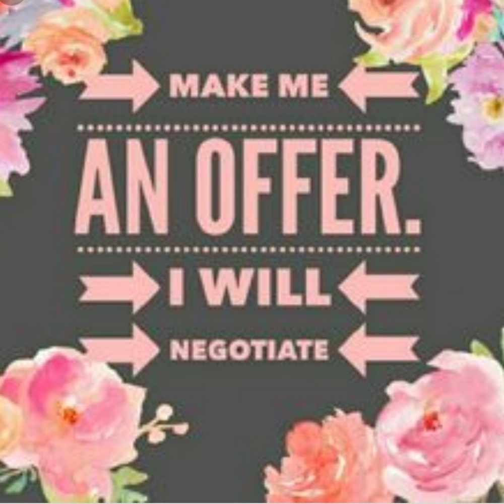 🏵I'm not offended by low ball offers🏵